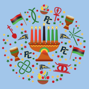 DryBlend® 50 Cotton/50 "Kwanzaa" Tee Design