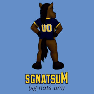 DryBlend® 50 Cotton/50 "Mustangs" Tee Design