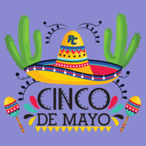 Men's Gold Soft Touch "Cinco De Mayo" Tee Design