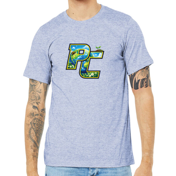 Unisex Heather CVC Short Sleeve "Earth Day" Tee Thumbnail