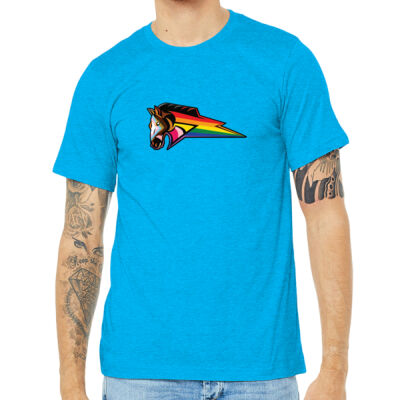 Unisex Heather CVC Short Sleeve "Pride" Tee Thumbnail