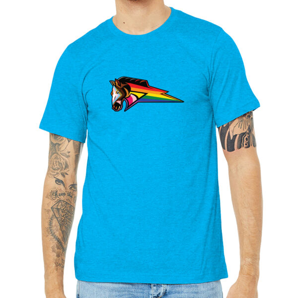 Unisex Heather CVC Short Sleeve "Pride" Tee Thumbnail