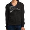 Women's Fitted Jersey Full Zip Hoodie Thumbnail