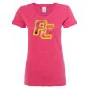 Women’s Glitter V-Neck T-Shirt Thumbnail