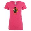Women’s Glitter V-Neck T-Shirt Thumbnail