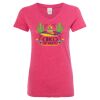 Women’s Glitter V-Neck T-Shirt Thumbnail